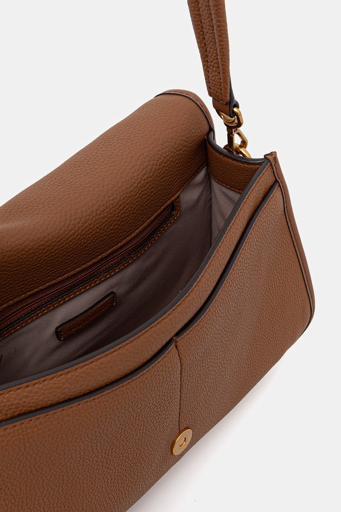 MICHAEL Michael Kors torebka crossbody damska skórzana Holmes 30T6AX3M2L brązowy