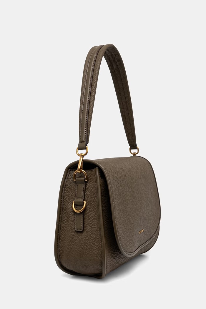 MICHAEL Michael Kors torebka crossbody damska skórzana Holmes 30T6AX3M2L zielony AW26