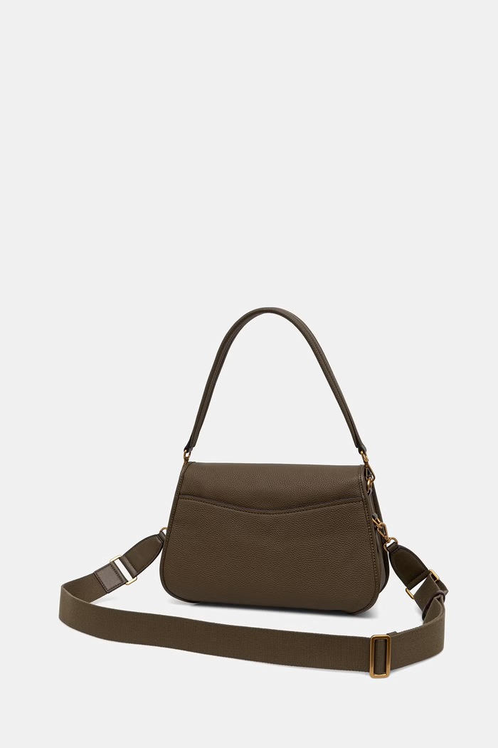 Akcesoria MICHAEL Michael Kors torebka crossbody damska skórzana Holmes 30T6AX3M2L zielony