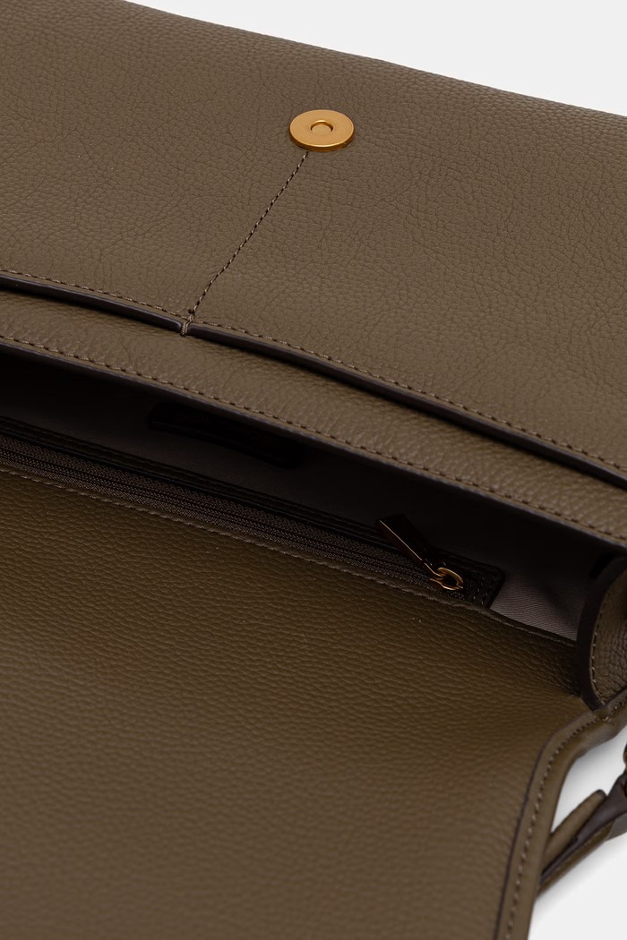 MICHAEL Michael Kors torebka crossbody damska skórzana Holmes 30T6AX3M2L zielony