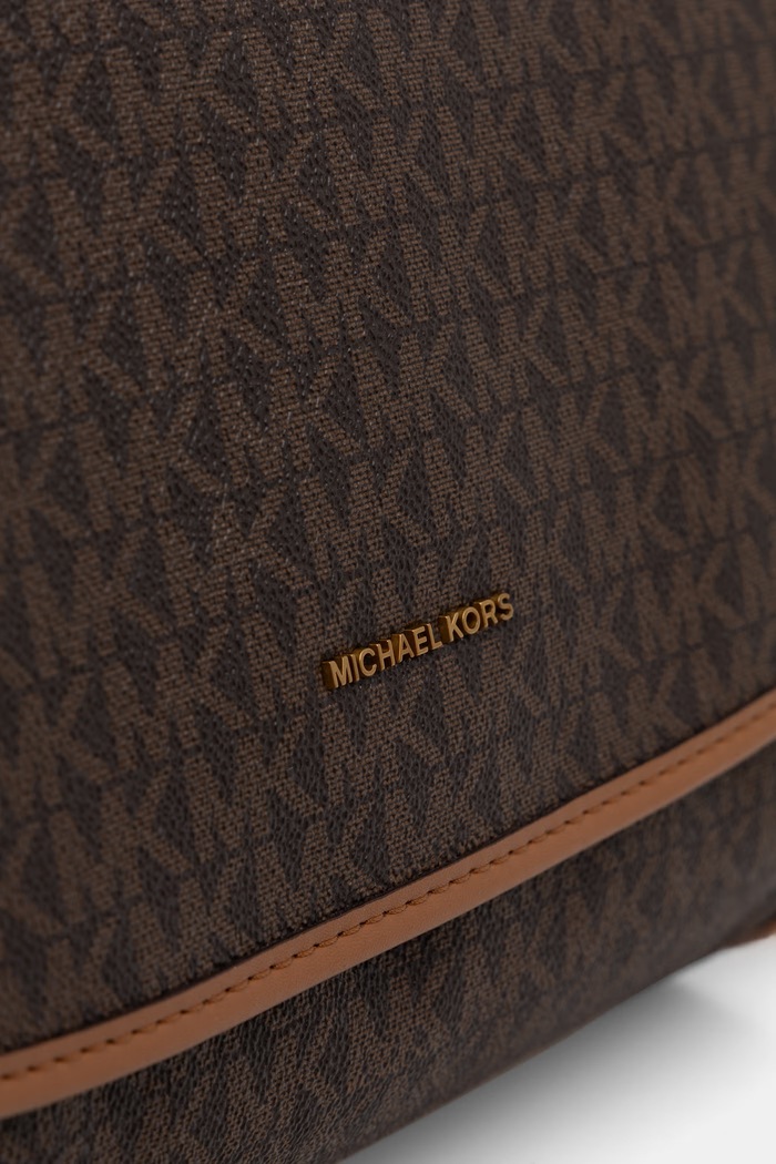 MICHAEL Michael Kors torebka crossbody damska z imitacji skóry Holmes brązowy 30T6AX3M2B