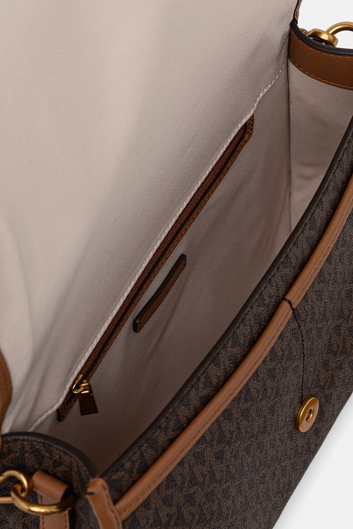 MICHAEL Michael Kors torebka crossbody damska z imitacji skóry Holmes 30T6AX3M2B brązowy