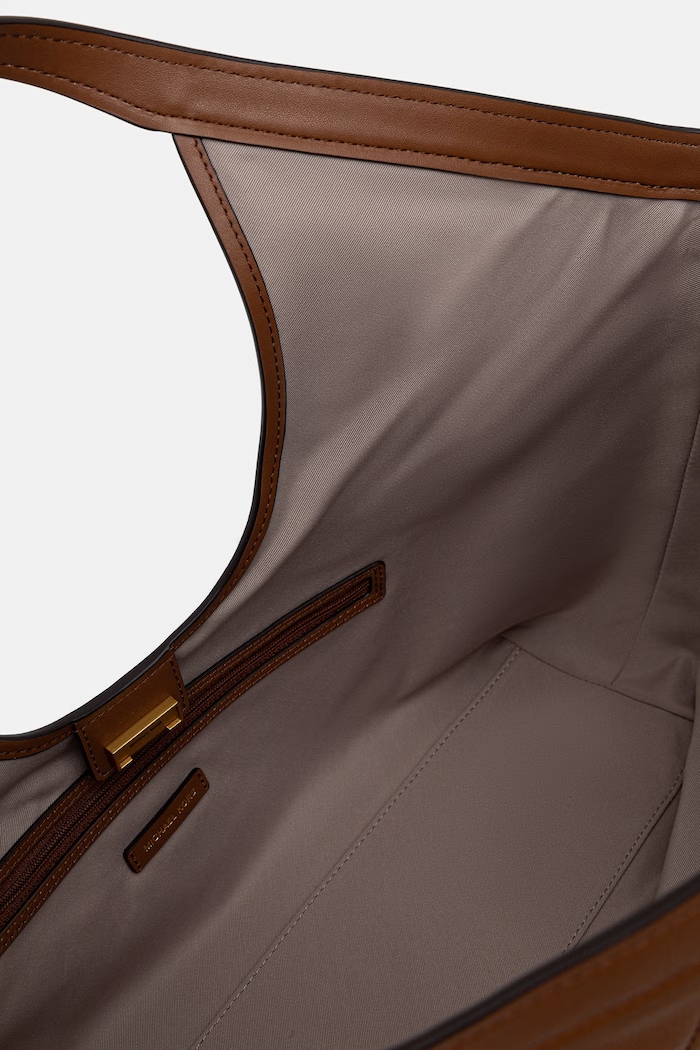 MICHAEL Michael Kors torebka shopper damska skórzana Haddie 30T6AX6T3L brązowy