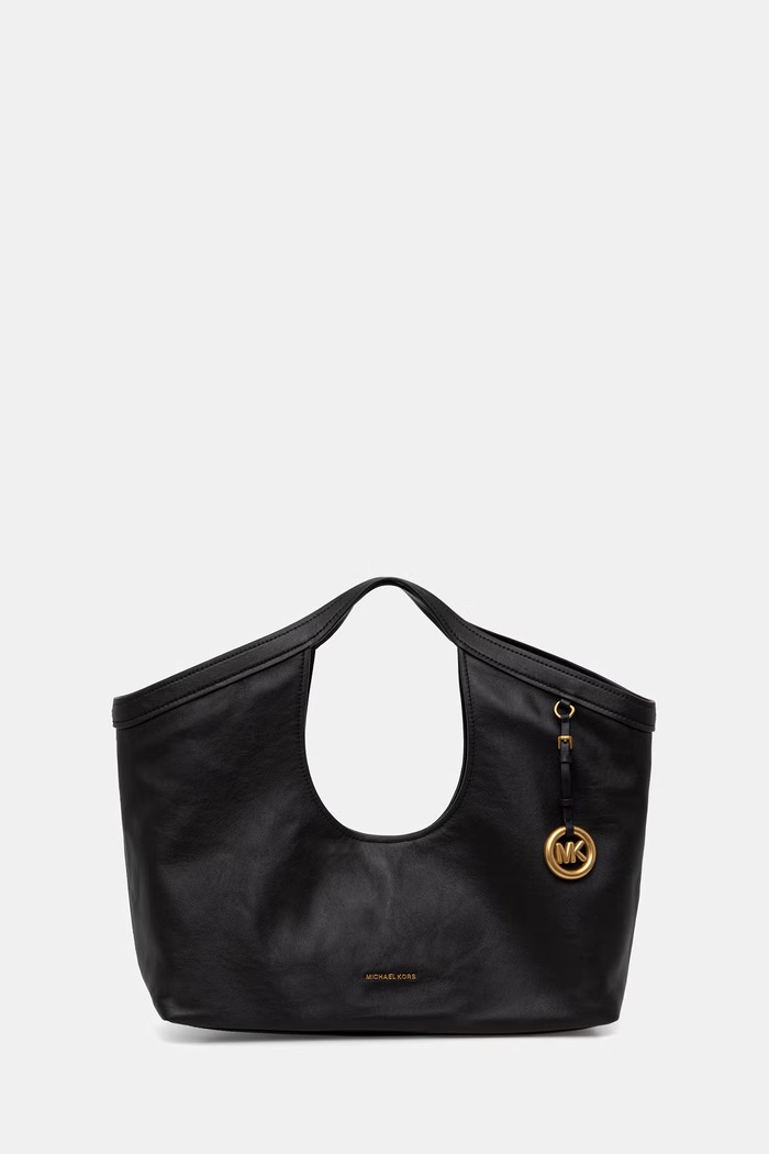 MICHAEL Michael Kors сумка-шоппер для женщин кожаная Haddie чёрный 30T6AX6T3L