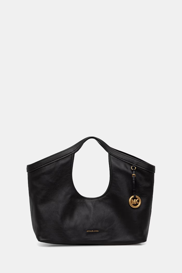 MICHAEL Michael Kors сумка-шоппер для женщин кожаная Haddie чёрный 30T6AX6T3L
