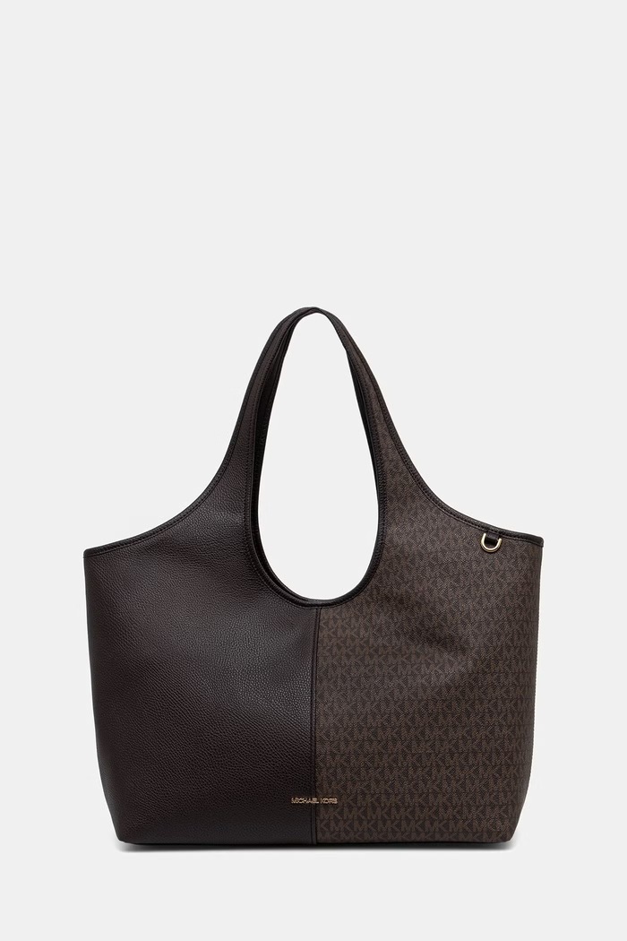 MICHAEL Michael Kors torebka shopper damska z imitacji skóry Henly brązowy 30T6G51T9B