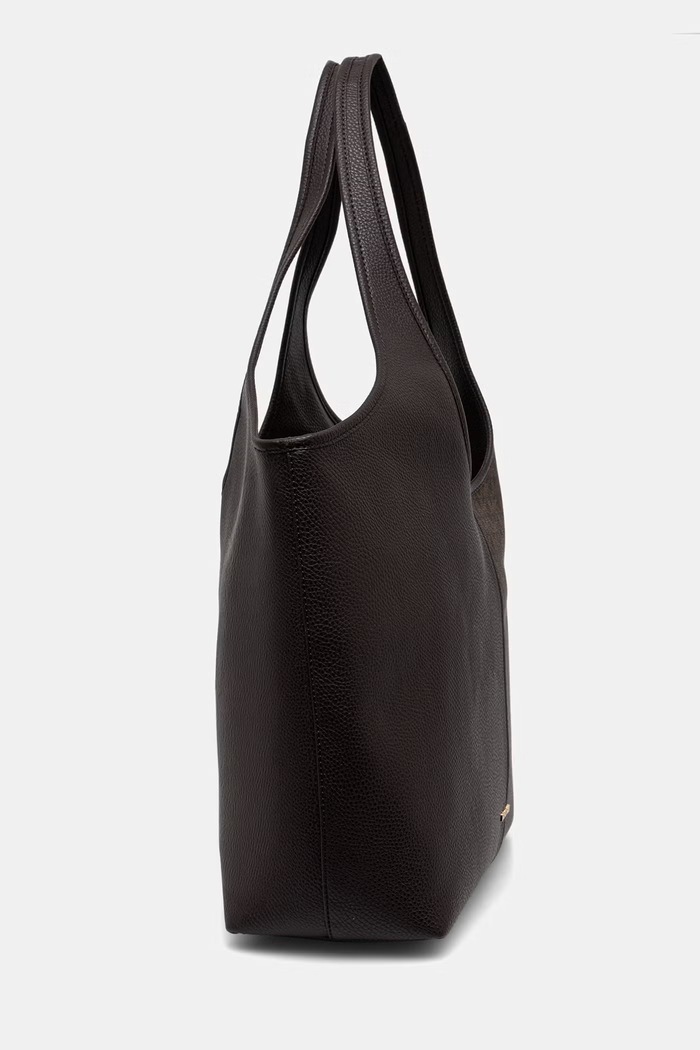MICHAEL Michael Kors torebka shopper damska z imitacji skóry Henly 30T6G51T9B brązowy AW26