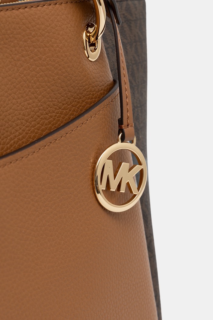 MICHAEL Michael Kors torebka shopper damska z imitacji skóry May brązowy 30T6GX5T7B