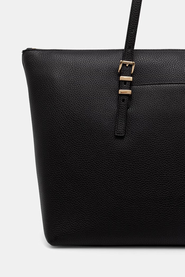 Akcesoria MICHAEL Michael Kors torebka shopper damska skórzana QUINN 30T6GQNT7L czarny