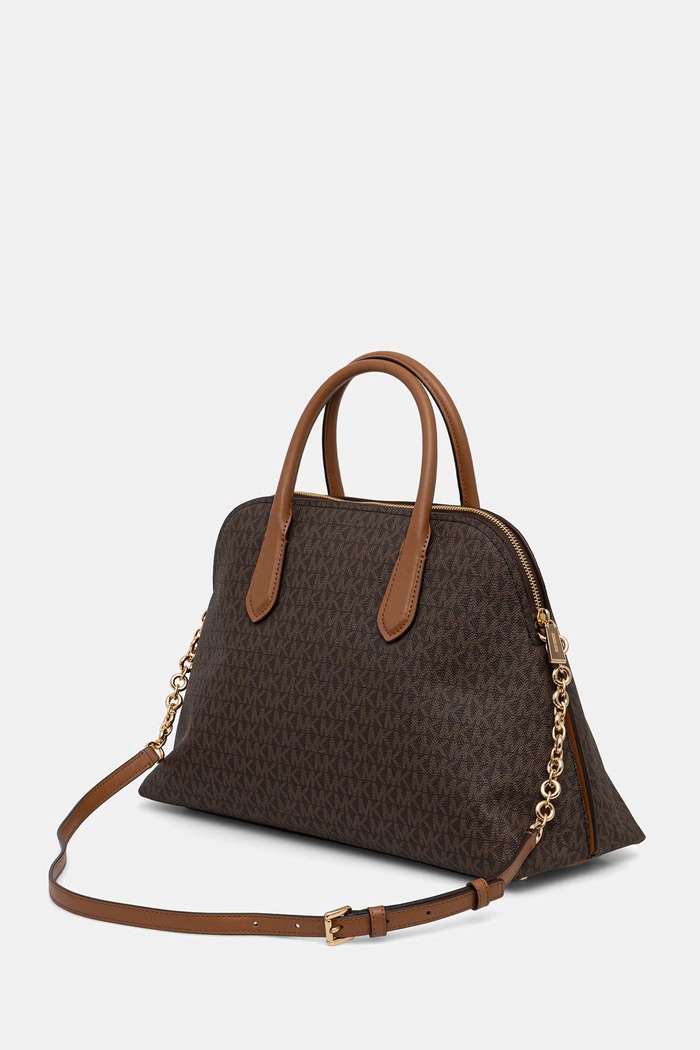 Akcesoria MICHAEL Michael Kors torebka damska z imitacji skóry Freddie 30T6GX4S7B brązowy