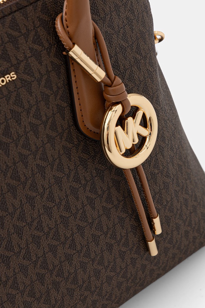 MICHAEL Michael Kors torebka damska z imitacji skóry Freddie brązowy 30T6GX4S7B