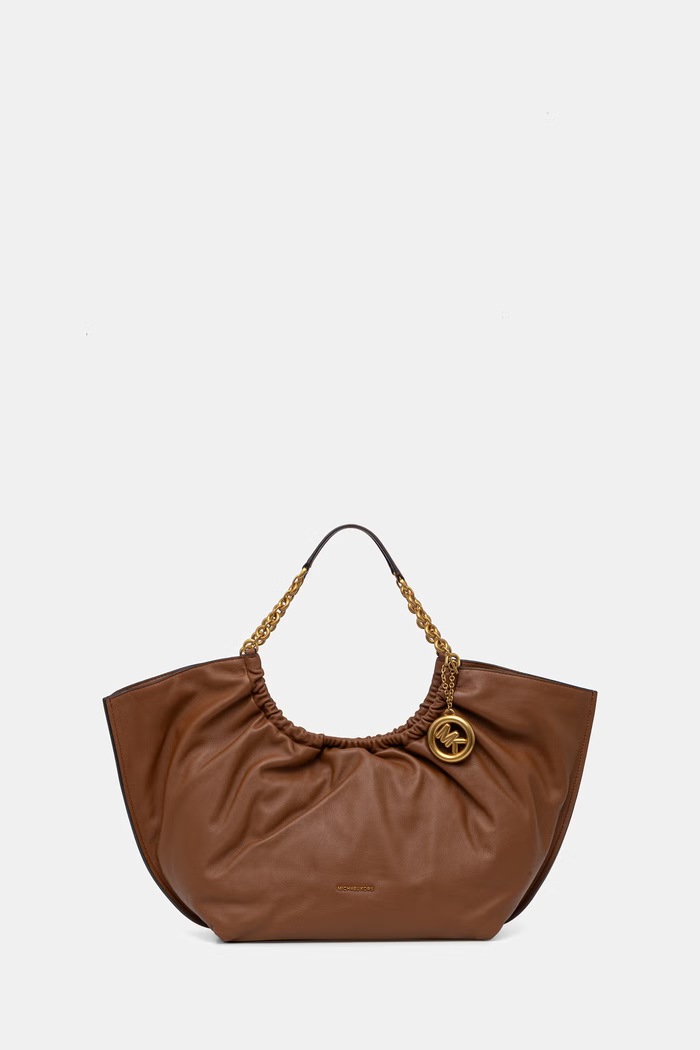 MICHAEL Michael Kors torebka tote damska skórzana Indie brązowy 30T6A50T9L