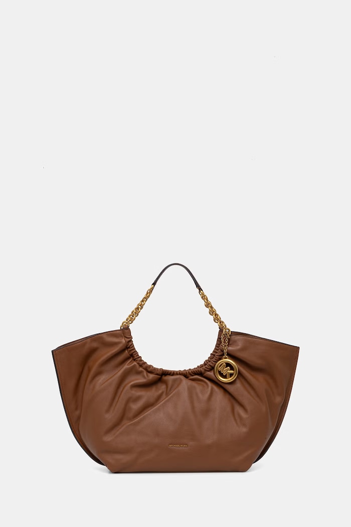 MICHAEL Michael Kors torebka tote damska skórzana Indie brązowy 30T6A50T9L