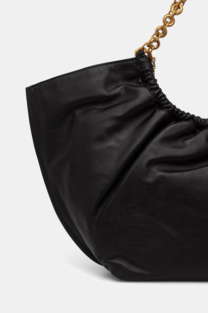 Akcesoria MICHAEL Michael Kors torebka tote damska skórzana Indie 30T6A50T9L czarny