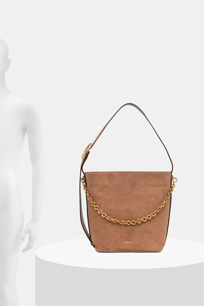 MICHAEL Michael Kors torebka hobo damska zamszowa Nolita 30T6AUEM8S
