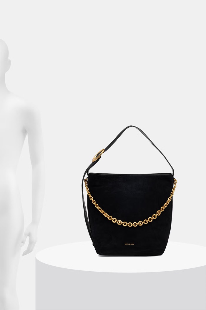 MICHAEL Michael Kors torebka hobo damska zamszowa Nolita 30T6AUEM8S