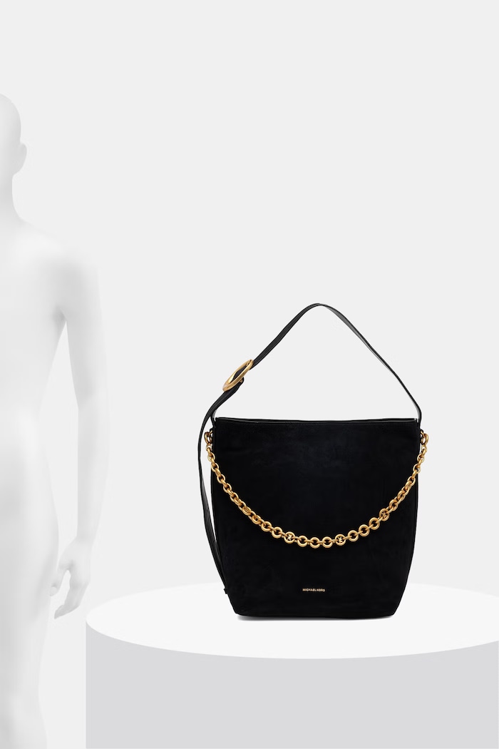 MICHAEL Michael Kors torebka hobo damska zamszowa Nolita 30T6AUEM8S