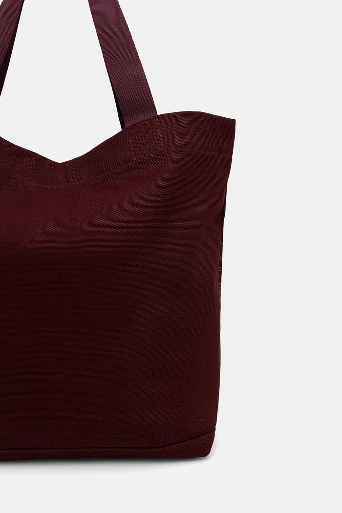Akcesoria adidas Originals torebka shopper damska bawełniana KW9204 bordowy