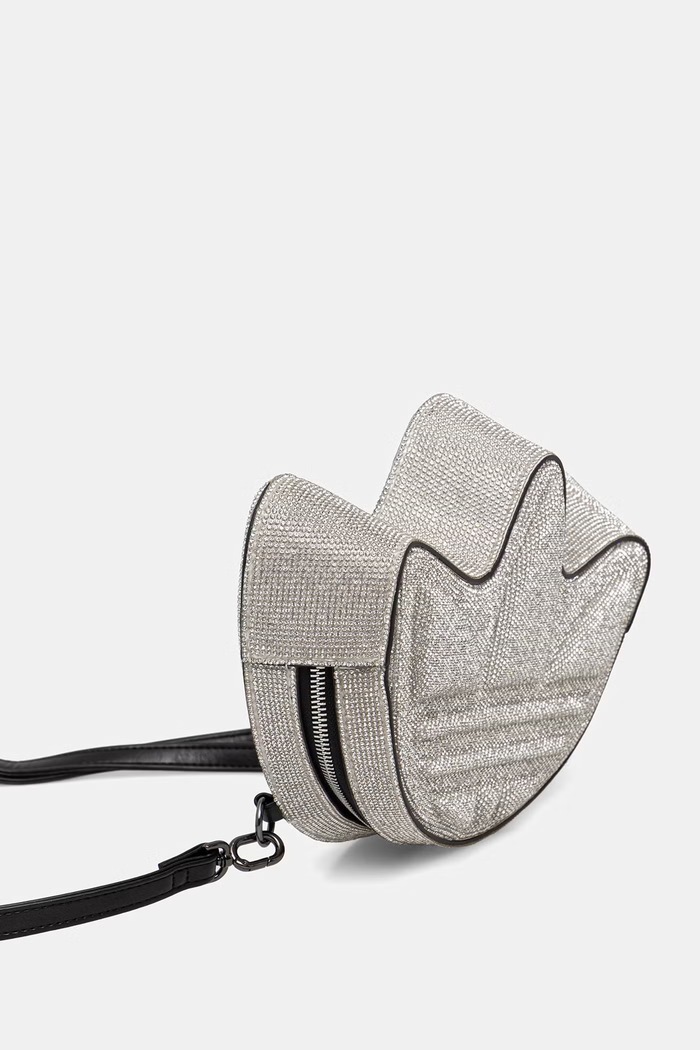 adidas Originals crossbody torba za žene Trefoil KS9294 srebrna AW26