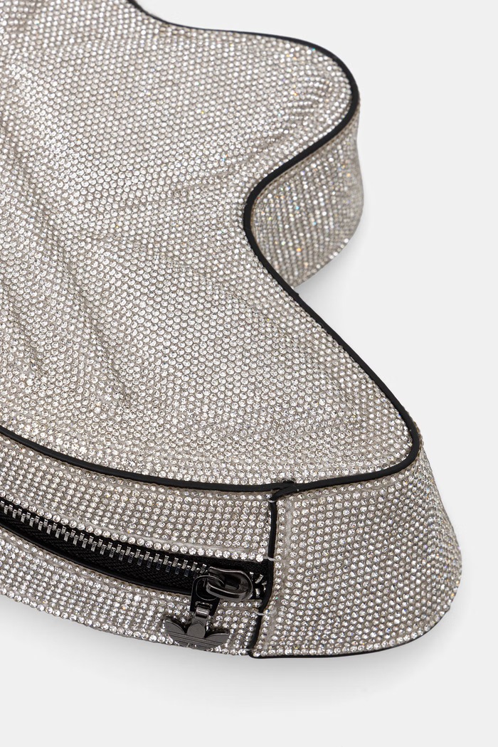adidas Originals crossbody torba za žene Trefoil srebrna KS9294