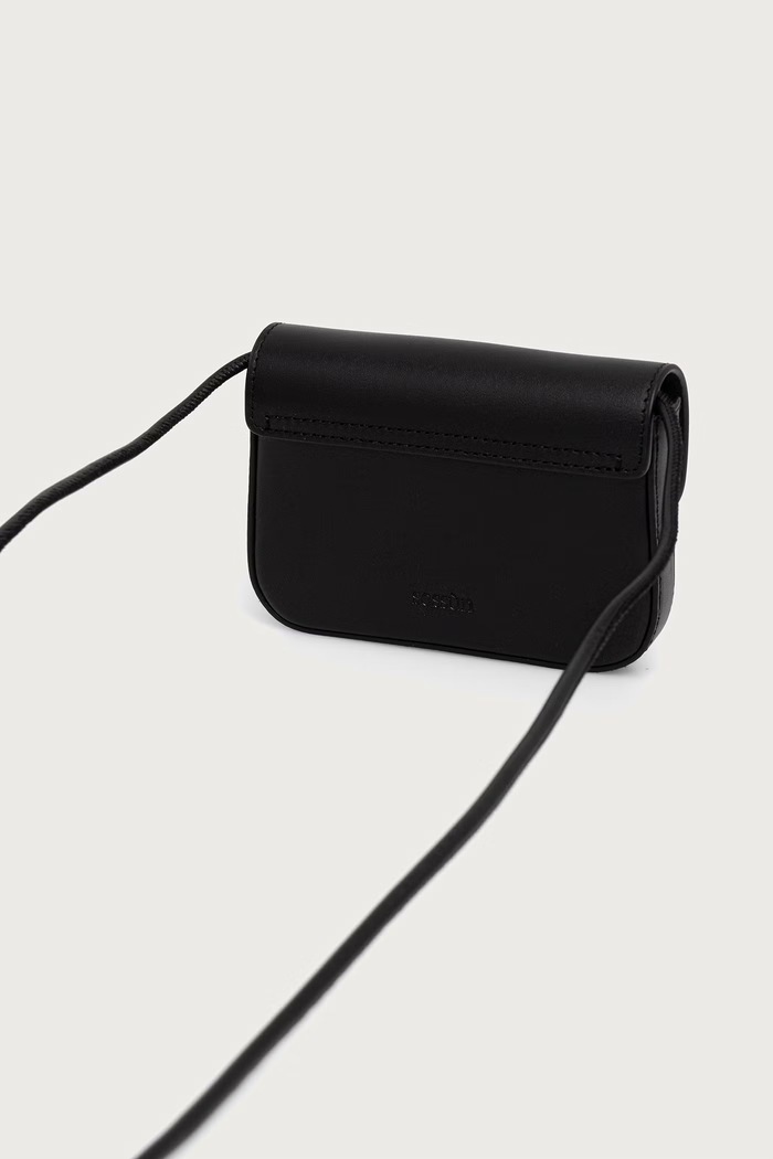 Akcesoria Sessun Torebka crossbody damska skórzana DIVILUZ 25202027 czarny