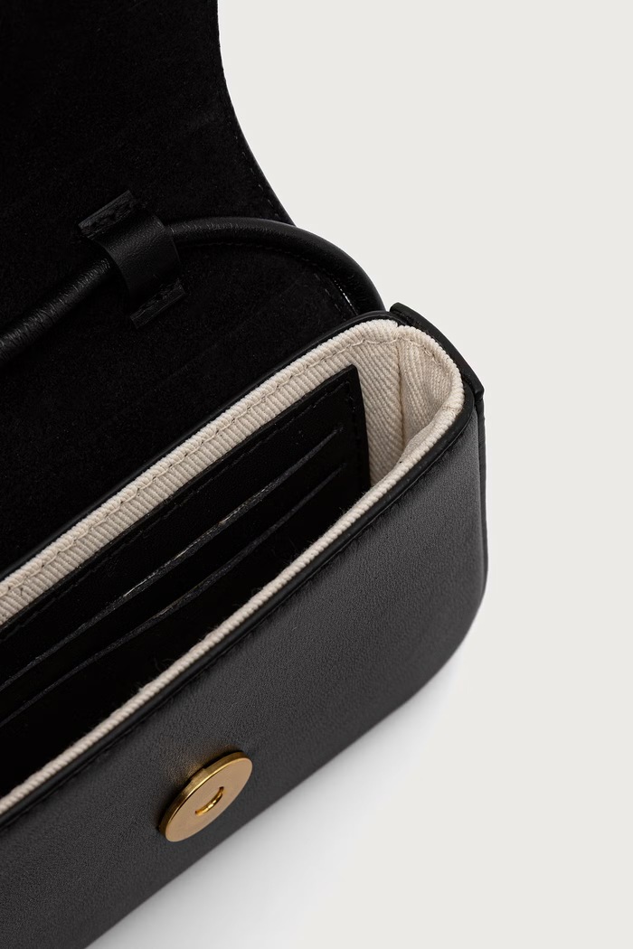 Torebka crossbody damska skórzana DIVILUZ Sessun czarny 25202027