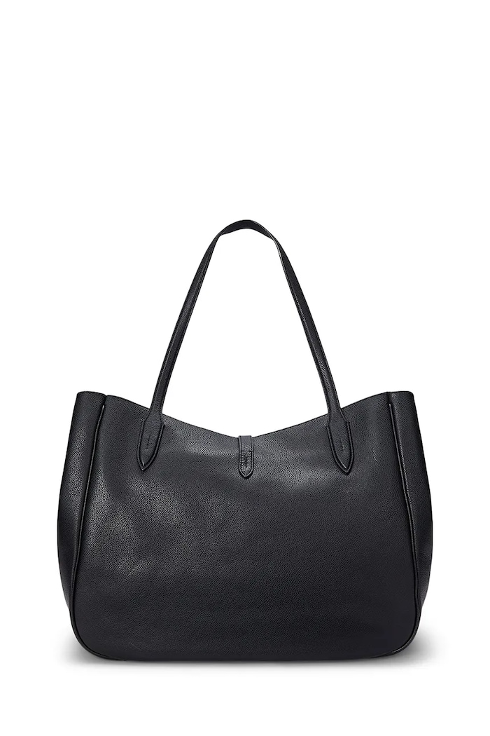 Accesorii Polo Ralph Lauren geantă shopper pentru femei, din piele 428935220 negru