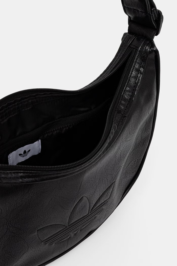 adidas Originals crossbody kabelka dámská z imitace kůže Adicolor KR1546 černá