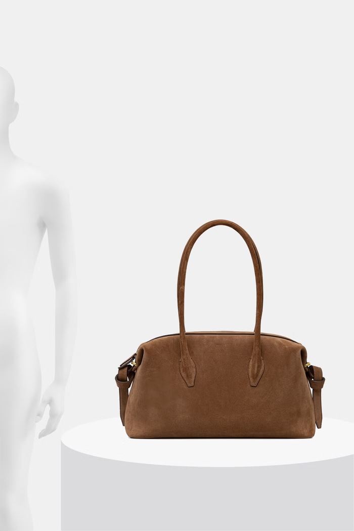 Yuzefi torebka damska zamszowa BRIOCHE DUFFLE YUZPF25.HB.BD.S015
