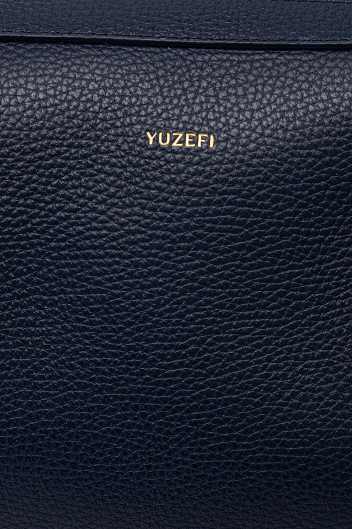 Yuzefi torebka tote damska skórzana BRIOCHE DUFFLE granatowy YUZSS26.HB.BD.L063