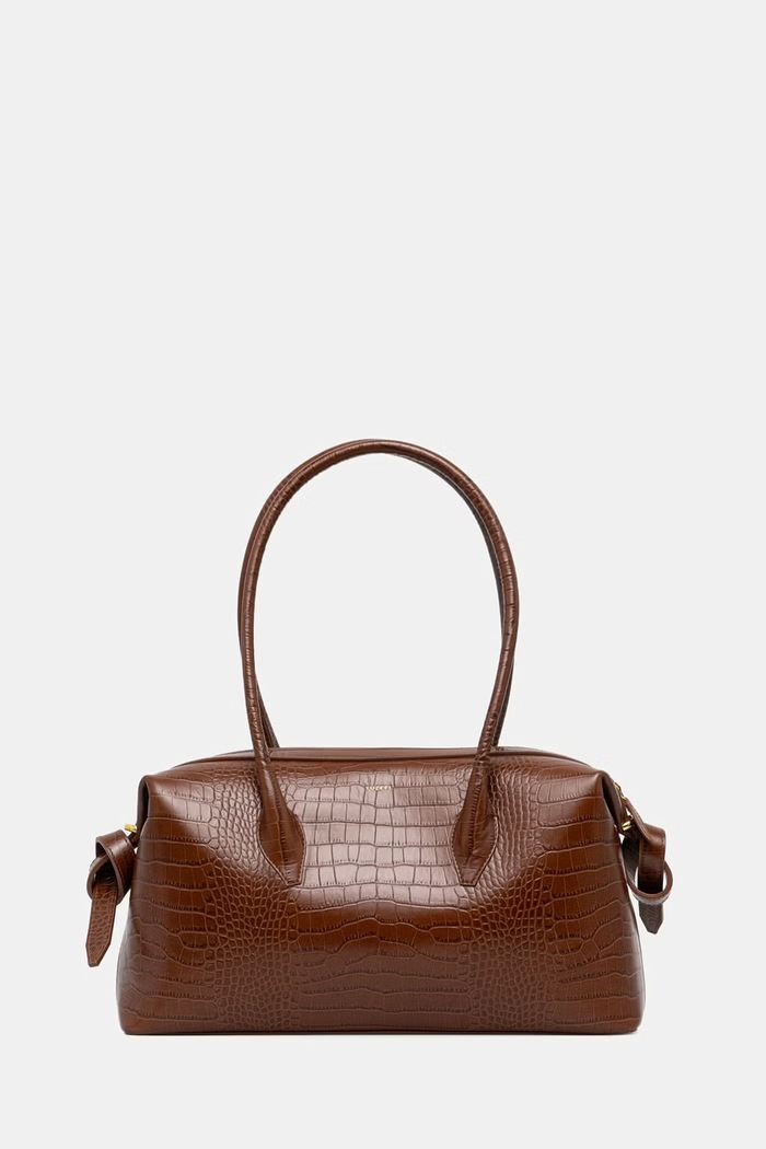 Yuzefi torebka damska skórzana BRIOCHE DUFFLE brązowy YUZPF26.HB.BD.L075