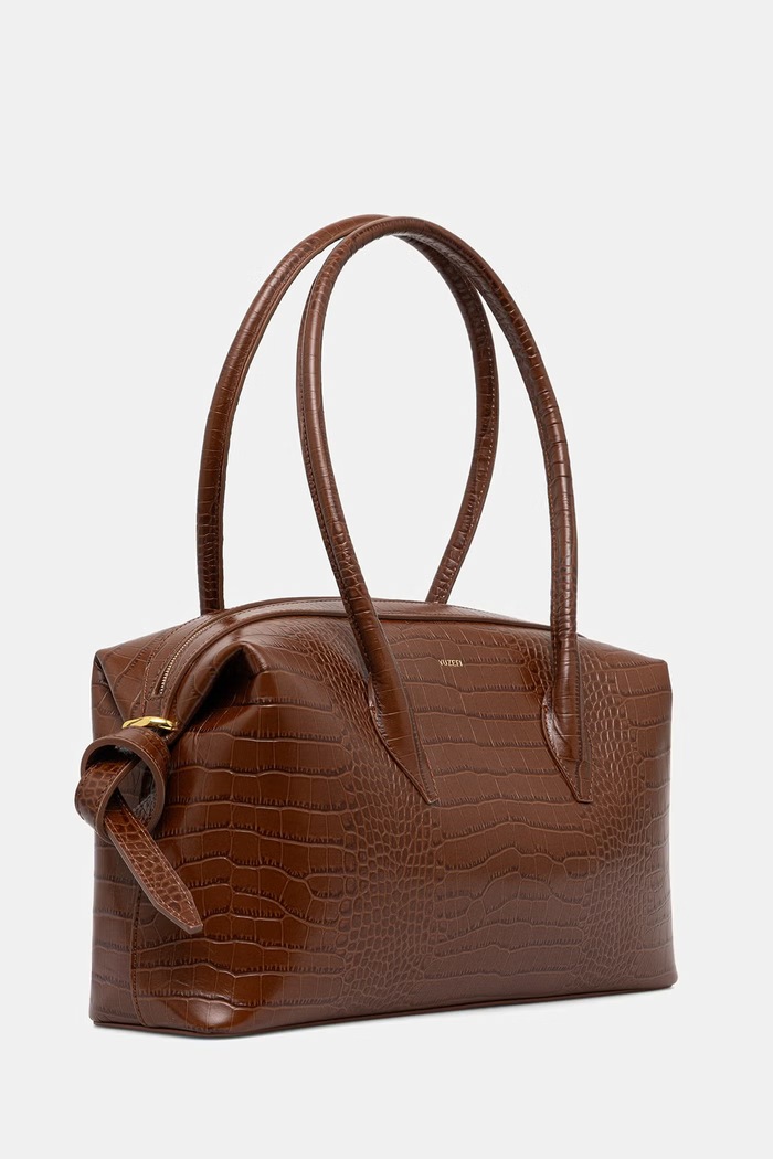 Yuzefi torebka damska skórzana BRIOCHE DUFFLE YUZPF26.HB.BD.L075 brązowy AW26