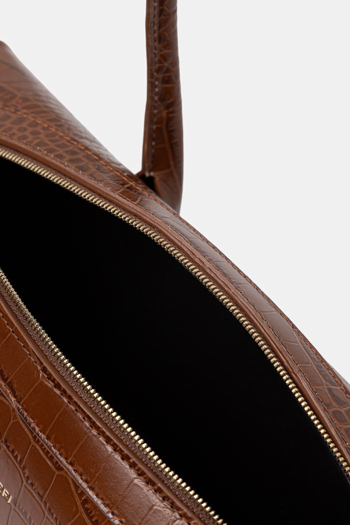 Yuzefi torebka damska skórzana BRIOCHE DUFFLE YUZPF26.HB.BD.L075 brązowy