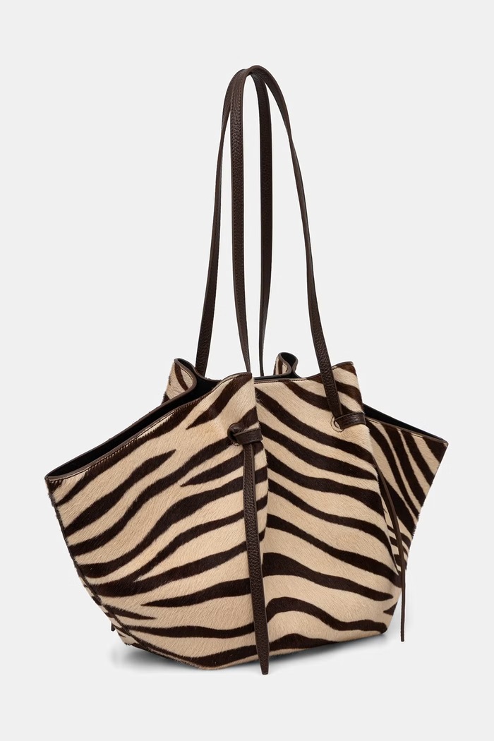 Yuzefi torebka shopper damska skórzana LARGE MOCHI YUZPF26.HB.LM.L076 brązowy AW26