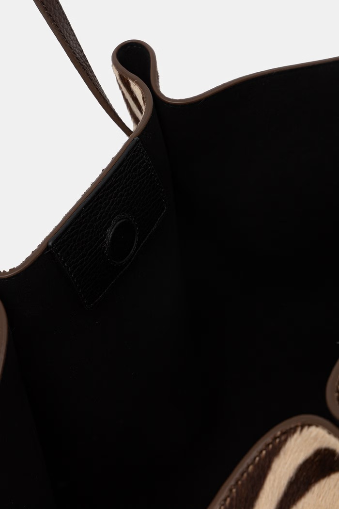 Yuzefi torebka shopper damska skórzana LARGE MOCHI YUZPF26.HB.LM.L076 brązowy