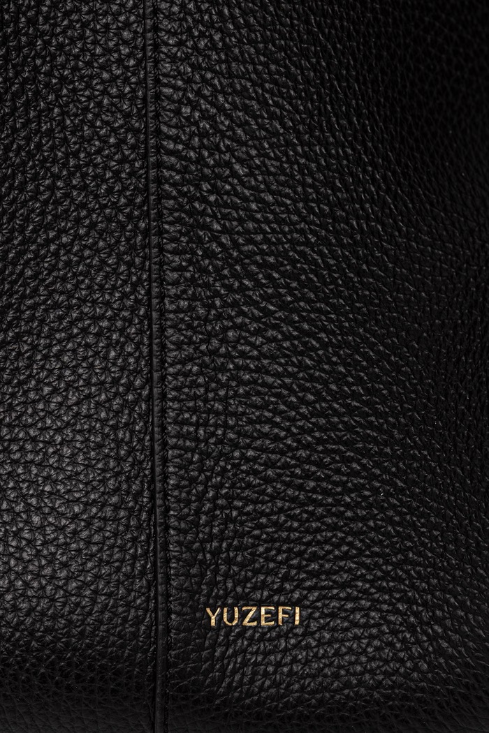 Yuzefi torebka shopper damska skórzana XL MOCHI czarny YUZRS26.HB.XLM.L034