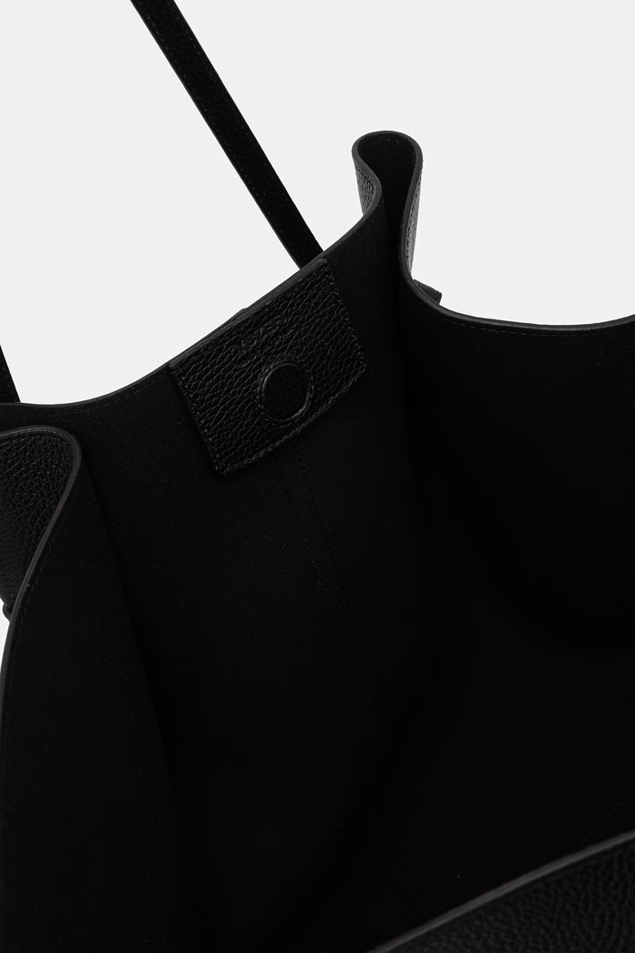 Yuzefi torebka shopper damska skórzana XL MOCHI YUZRS26.HB.XLM.L034 czarny