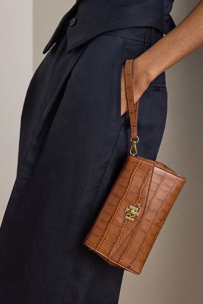 Lauren Ralph Lauren torebka crossbody damska skórzana 432P15659