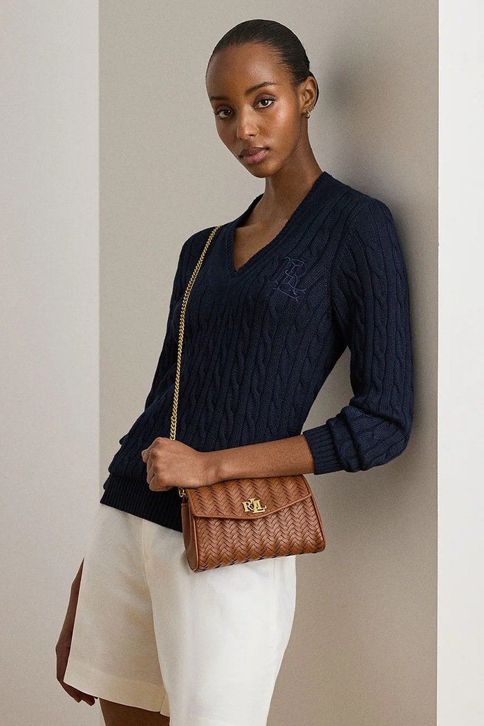 Lauren Ralph Lauren torebka damska skórzana 432P15658