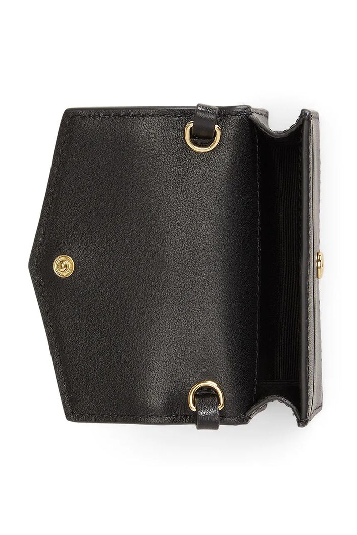 Lauren Ralph Lauren kopertówka damska skórzana czarny 432P11755