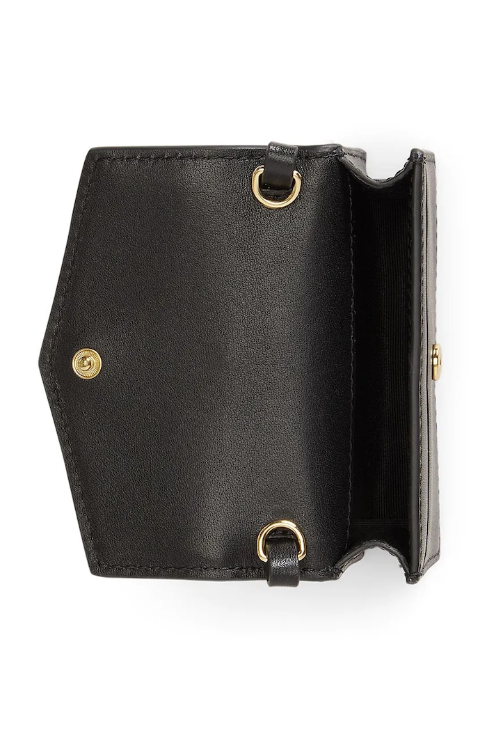 Lauren Ralph Lauren kopertówka damska skórzana czarny 432P11755