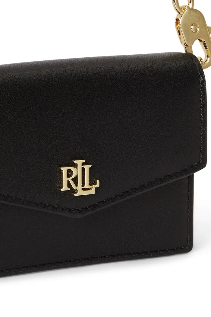 Lauren Ralph Lauren kopertówka damska skórzana 432P11755 czarny