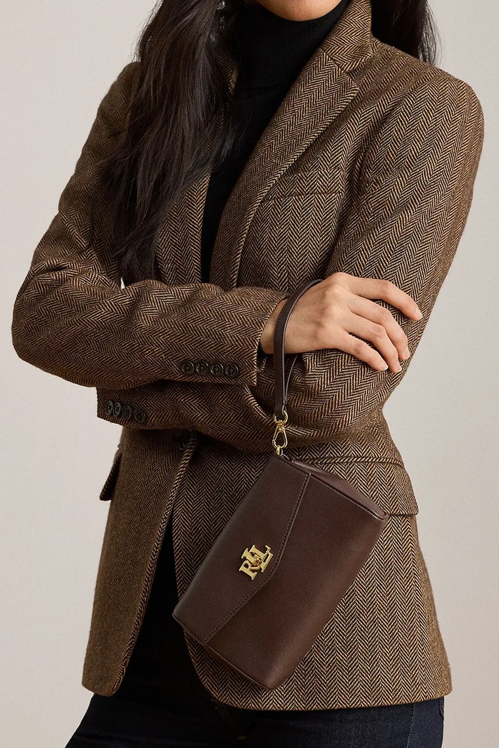 Lauren Ralph Lauren torebka crossbody damska skórzana 432P11743