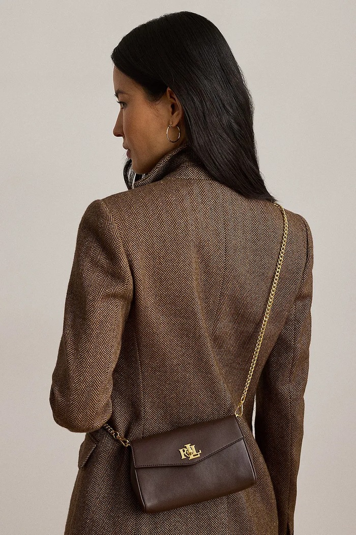 Lauren Ralph Lauren torebka crossbody damska skórzana 432P11743