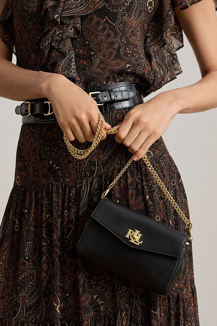 Lauren Ralph Lauren torebka crossbody damska skórzana 432P11743