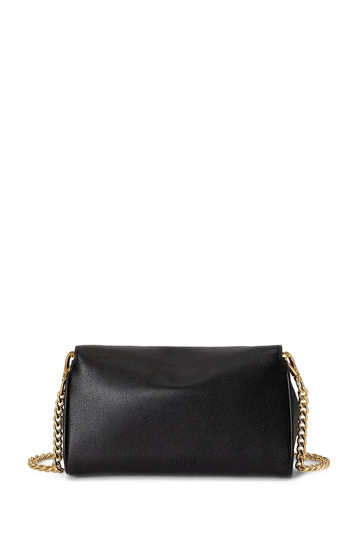Lauren Ralph Lauren torebka crossbody damska skórzana 432P11743 czarny AW26