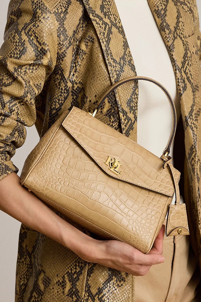 Lauren Ralph Lauren torebka crossbody damska skórzana 431P15617