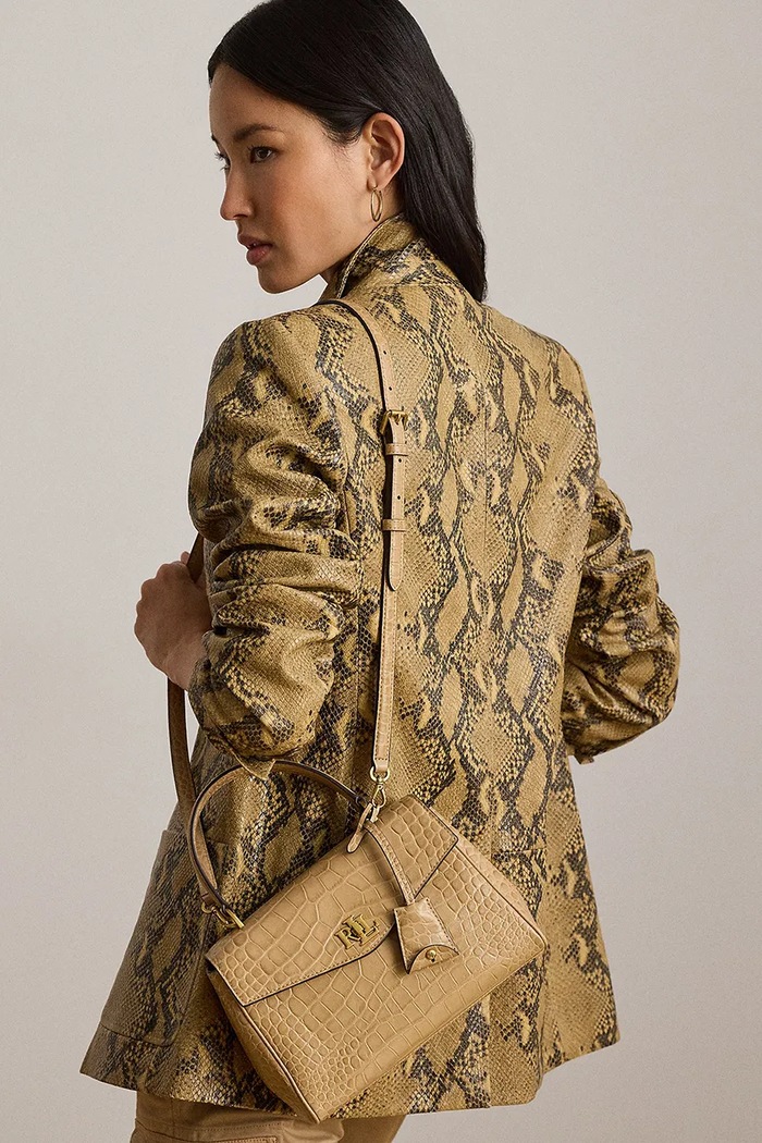 Lauren Ralph Lauren torebka crossbody damska skórzana 431P15617