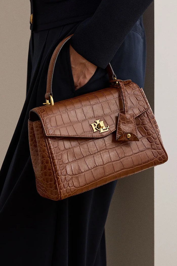 Lauren Ralph Lauren torebka crossbody damska skórzana 431P15617