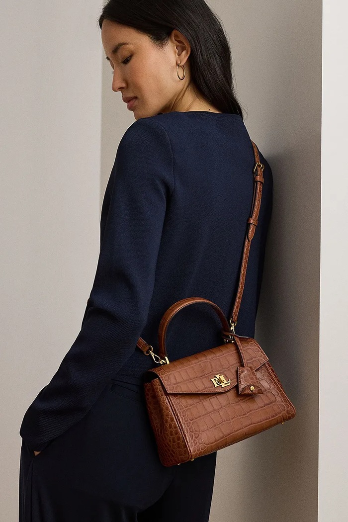 Lauren Ralph Lauren torebka crossbody damska skórzana 431P15617